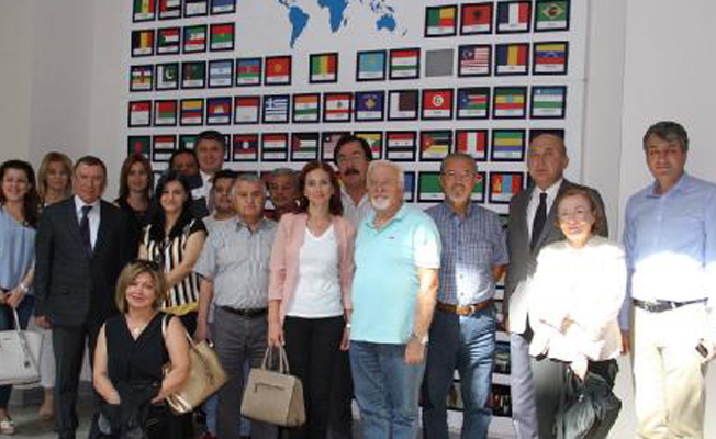 Antalya Rotary'den ABÜ'ye ziyaret