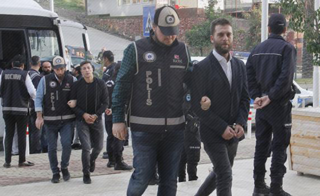 Alanya'da organize suç örgütü operasyonunda 14 tutuklama Alanya'da organize suç örgütü operasyonunda 14 tutuklama