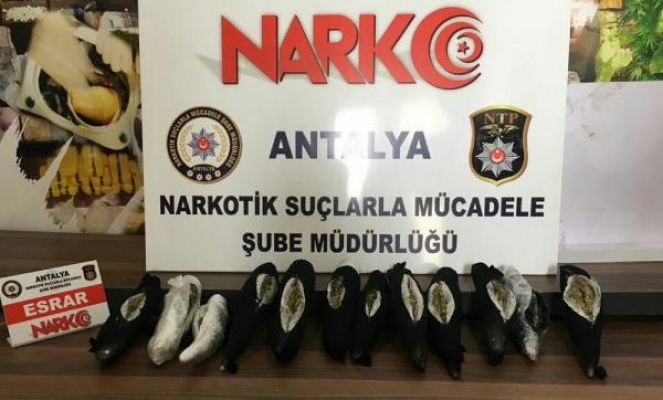 Antalya'da uyuşturucu operasyonu Antalya'da uyuşturucu operasyonu