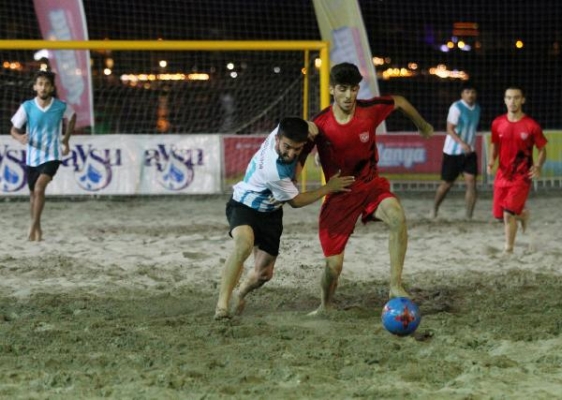 Plaj Futbolu Ligi Alanya etabı başladı