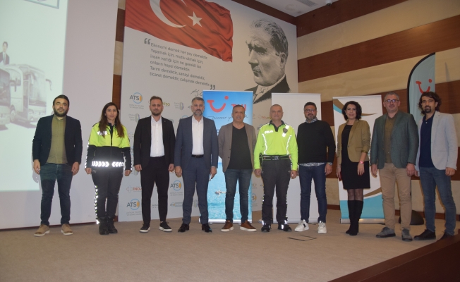 AKSU TUR  turizm servis sürücüleri sezon öncesi eğitim programına katıldı