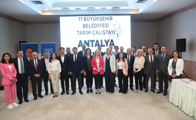 Antalya’da ‘Tarım Çalıştayı' Antalya’da ‘Tarım Çalıştayı'