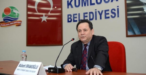 Kumluca Belediyesi'nin konuğu İstihbarat Dairesi eski Başkanı Orakoğlu