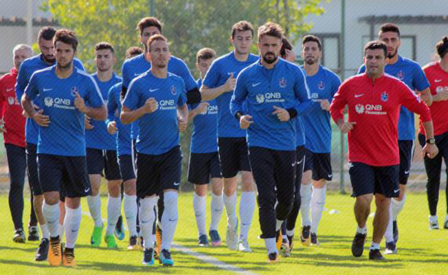 Trabzonspor'un Antalya kampı sürüyor