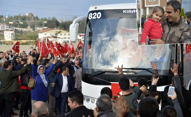 Antalya'dan 23 özel harekatçı polis Afrin'e uğurlandı
