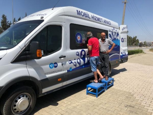 ASAT mobil aracı Manavgat'ta