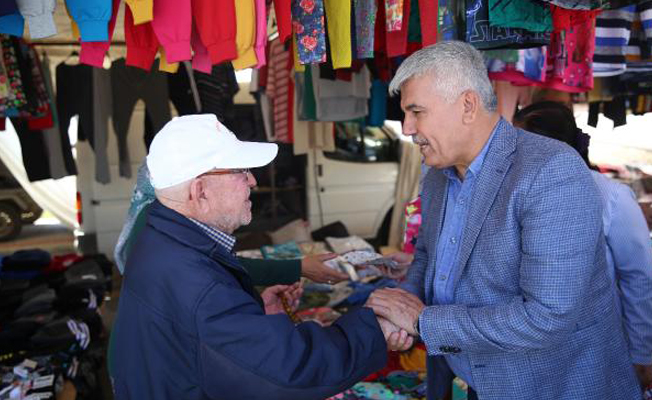 Kapalı pazar yerinde geri sayım