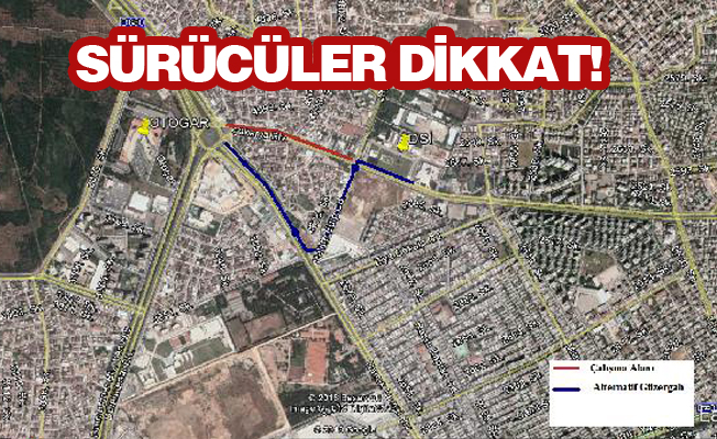 Antalya'da bazı yollar kapatılıyor