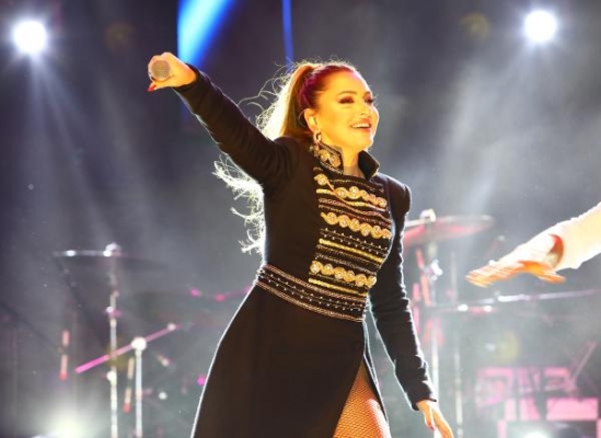 Hadise, coşturdu