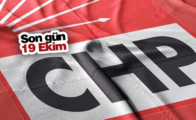 CHP'de kritik viraj