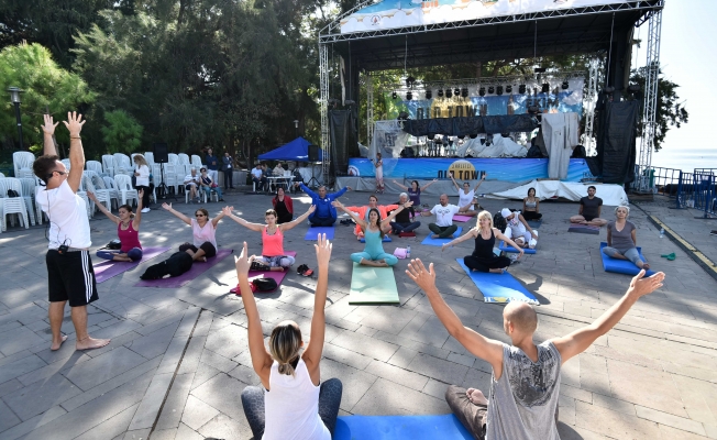 Kaleiçi’nde yoga