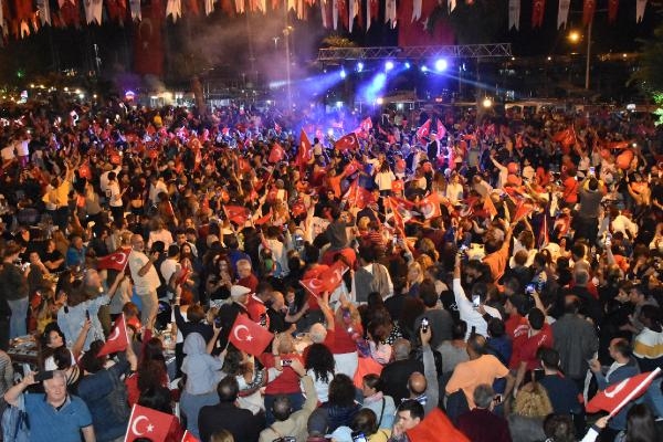 Kaş'ta Cumhuriyet coşkusu