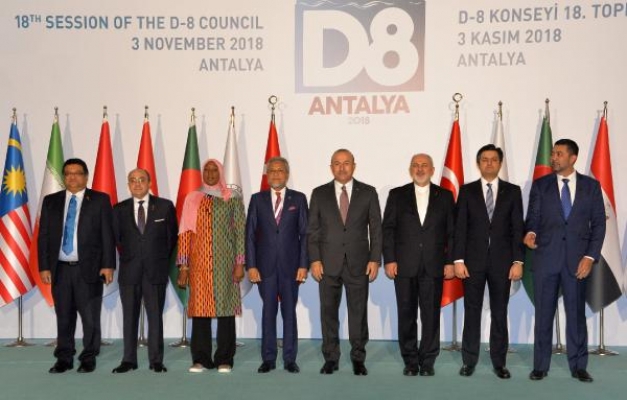 D-8 Dışişleri Bakanlar Konseyi Antalya'da