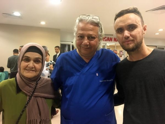 Üsküplü saksafon sanatçısı, Antalya'da sağlığına kavuştu