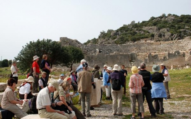 Patara ziyaretçi rekoru kırdı