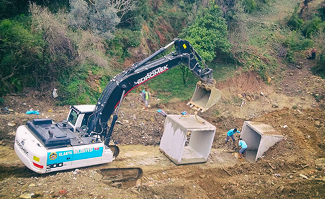 Alanya Köprübaşı yolu açıldı