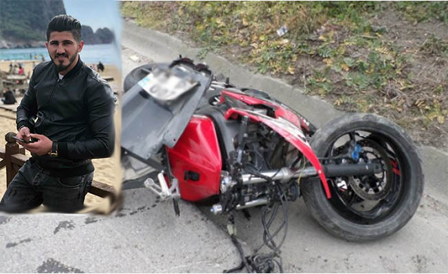 Alanya'da motosiklet kazası: 1 ölü, 1 yaralı