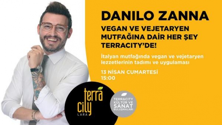 İtalyan şef Danilo Zanna Antalya'da