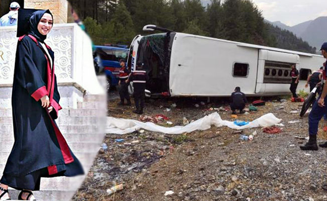 Otobüs kazasında yaralanan Elif, kurtarılamadı