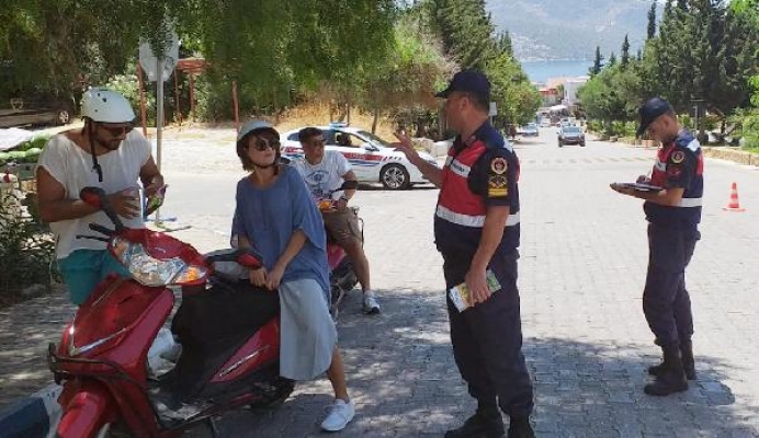 'Kaskı getir motoru götür'