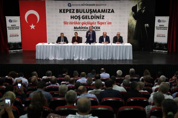 Başkan Böcek: Antalya halkının bize verdiği oyları helal ettireceğiz