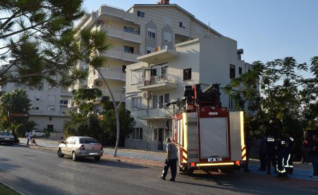 Gazipaşa'da ev yangını