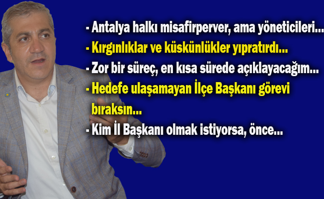 İYİ PARTİLİ TEMİZER’DEN AKILLARDAKİ BİRÇOK SORUYA CEVAP