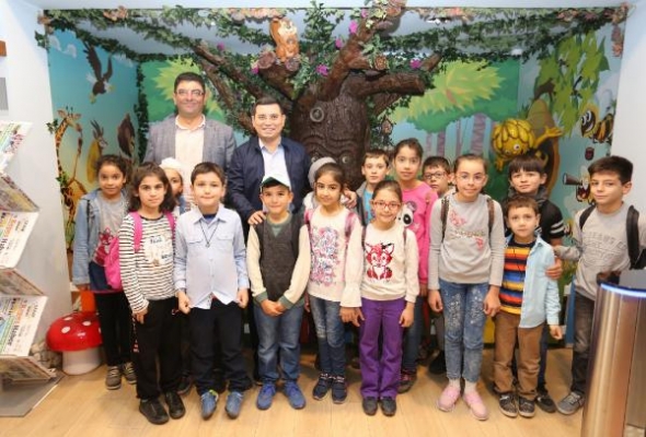 Kızılkayalı çocuklar Anadolu Oyuncak Müzesi'nde