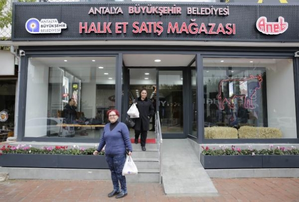 Halk Et Kepez Satış Mağazası açıldı