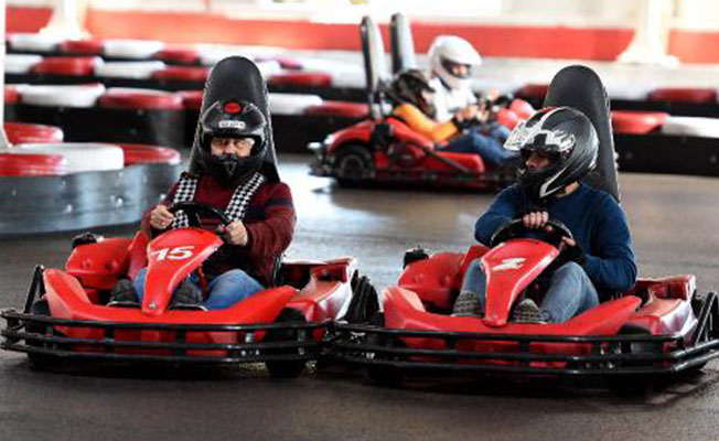 GÖRME ENGELLİLERİN GO-KART HEYECANI