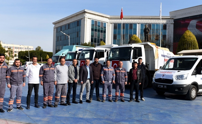 Muratpaşa Belediyesi'nden 5 kamyon yardım malzemesi Elazığ için yola çıktı