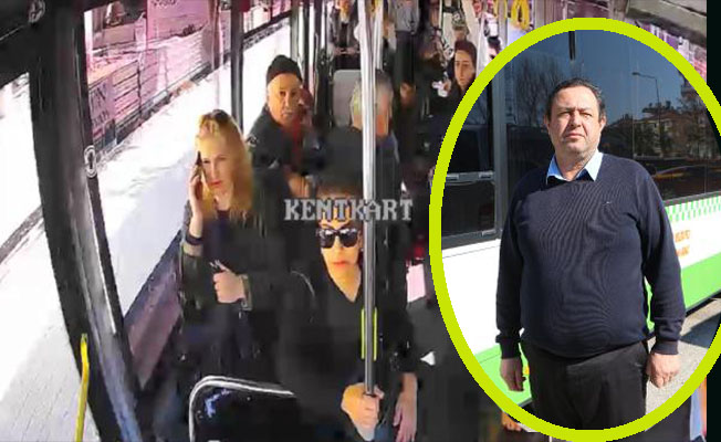 Kahraman şoför, sağlık ekipleri gibi çalıştı