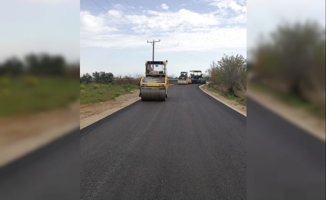 Altyapı çalışması biten yollarda asfaltlama