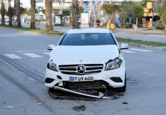 Gazipaşa'da kaza: 1 yaralı