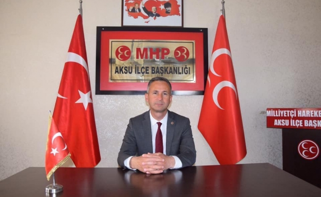 MHP Aksu’da yardıma koşuyor