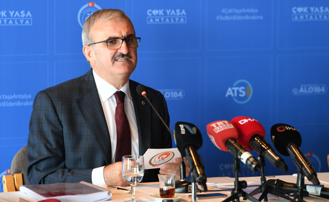 Vali Karaloğlu "Çok Yaşa Antalya" dedi