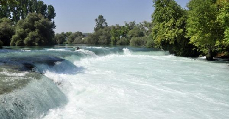 Manavgat Şelalesi, bayram için hazır