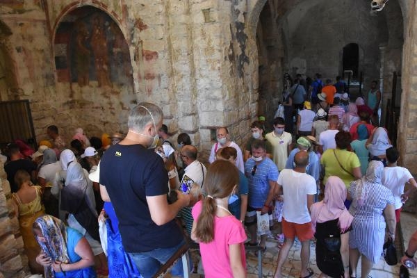 Demre'deki ören yerlerine 29 bin ziyaretçi