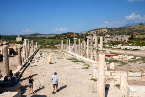 Patara'ya temmuzda ziyaretçi akını