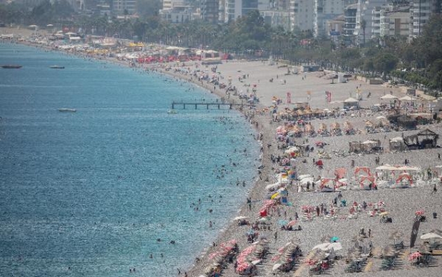 Antalya'da sıcaklık 40 derece