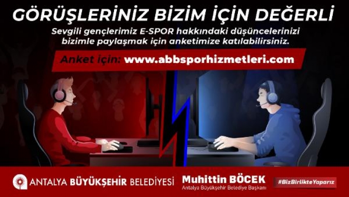 Büyükşehir Belediyesi e-spor çalışmalarına başladı