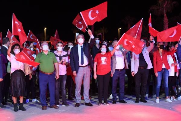 Konyaaltı'nda 'Cumhuriyet' coşkusu