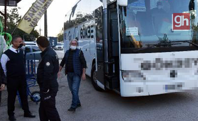 Otobüste DEAŞ'lı ihbarı polisi alarma geçirdi
