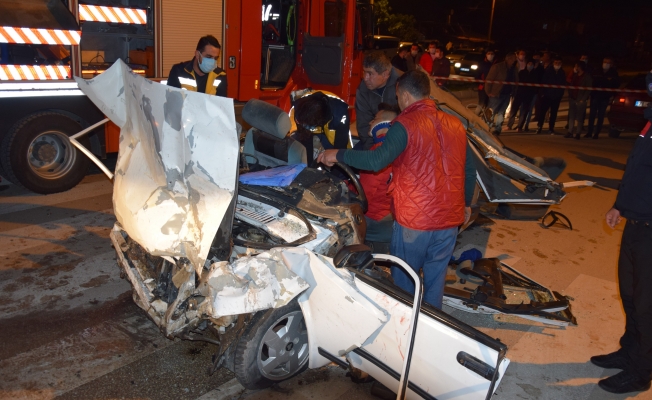 Kumluca'da 3 kişinin öldüğü kazanın görüntüleri ortaya çıktı