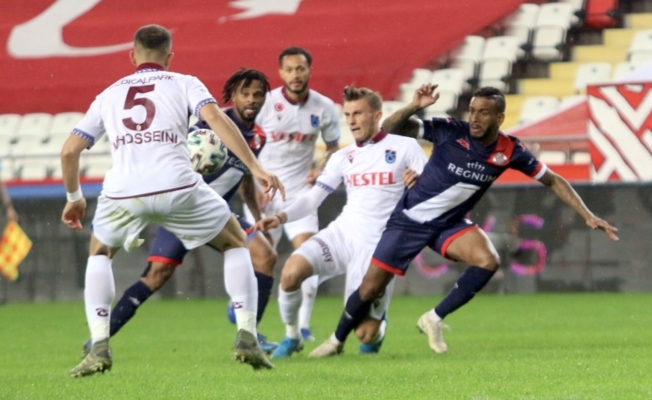 Süper Lig: Antalyaspor 1 - Trabzonspor: 1