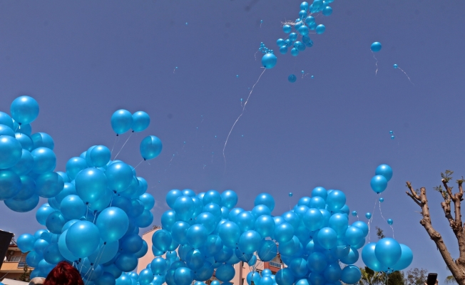  Antalya semaları binlerce balonla masmavi oldu