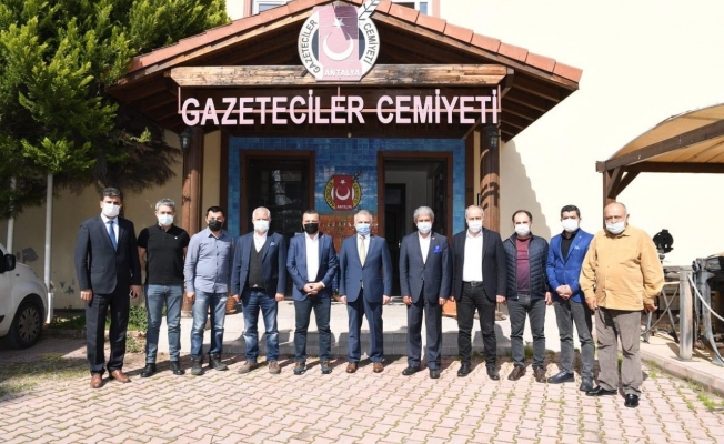 Vali Yazıcı: " Gazeteciler Antalya’nın tanıtılmasında büyük rol oynuyor"
