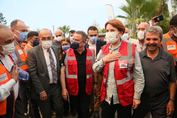 AKŞENER YANGIN BÖLGESİNDE