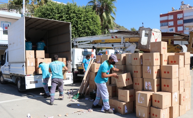Alanya Belediyesi'nden Gündoğmuş'a yardım eli