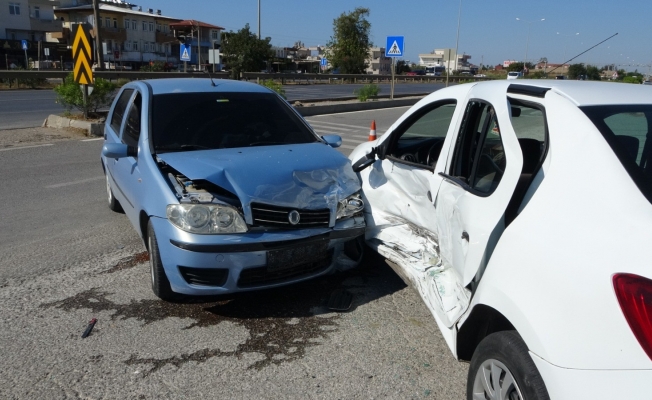  Manavgat’ta trafik kazası: 1 yaralı